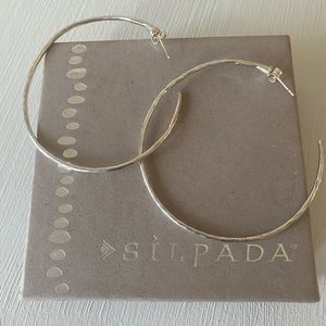 Silpada essential hoop earrings